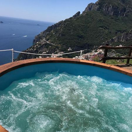 Villa La Tagliata Spectacular Jacuzzi Tub Amazing View And Private Parking Garage 포지타노 외부 사진