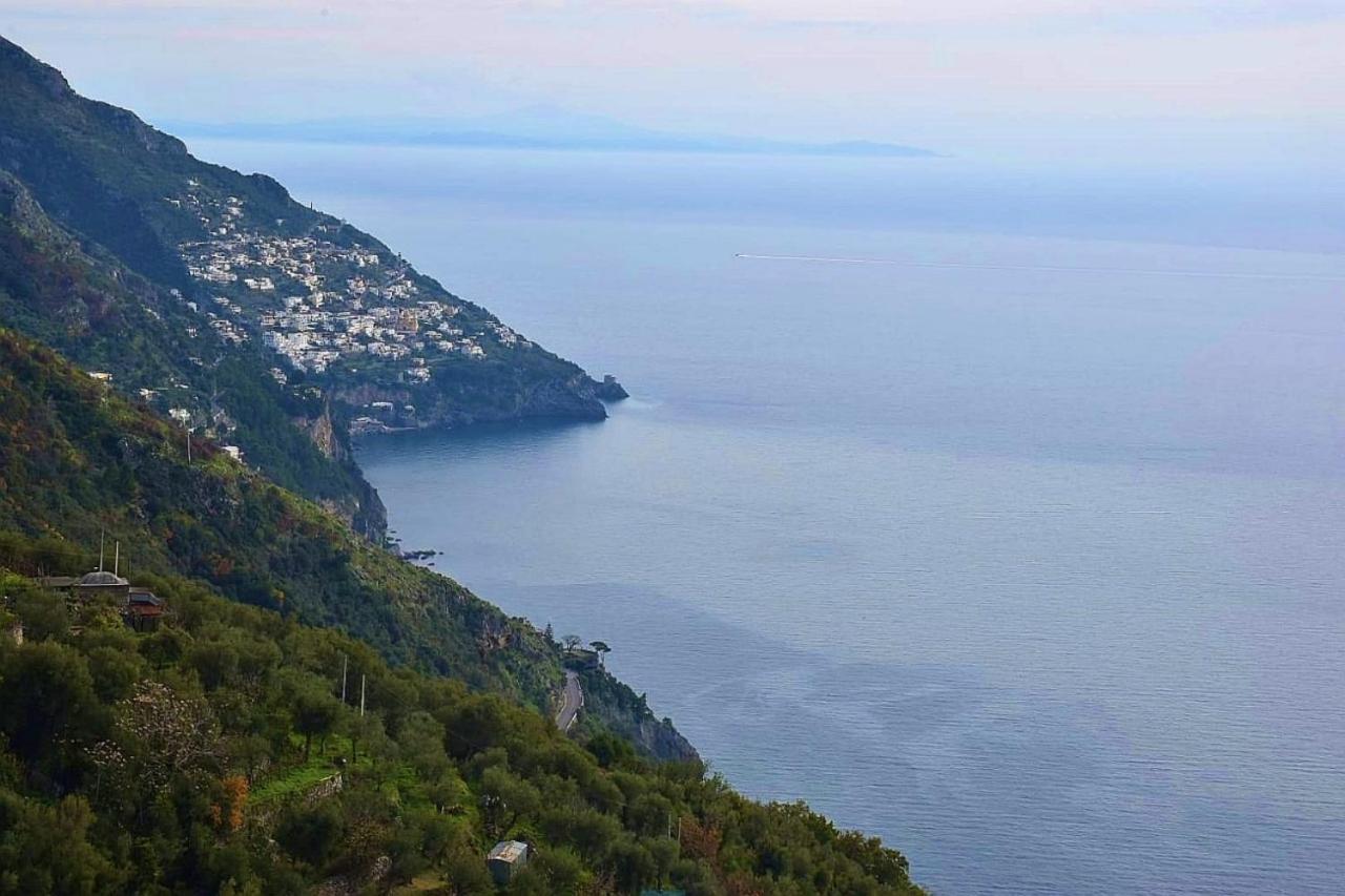Villa La Tagliata Spectacular Jacuzzi Tub Amazing View And Private Parking Garage 포지타노 외부 사진
