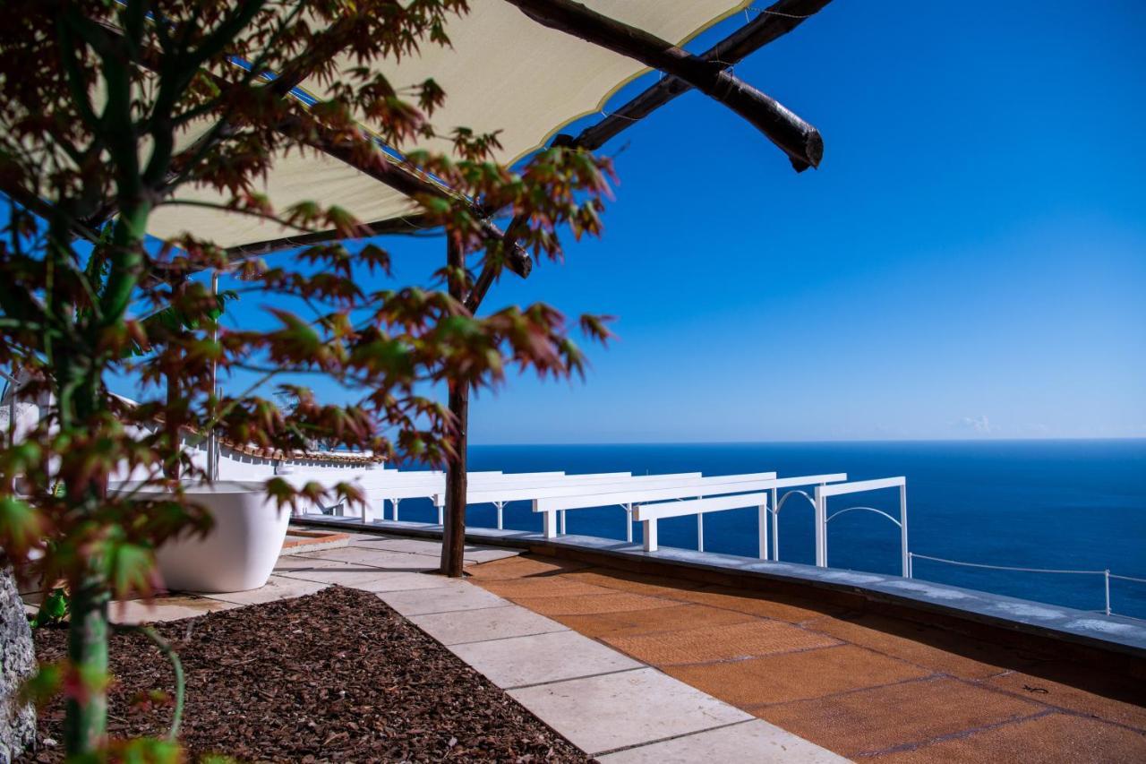 Villa La Tagliata Spectacular Jacuzzi Tub Amazing View And Private Parking Garage 포지타노 외부 사진