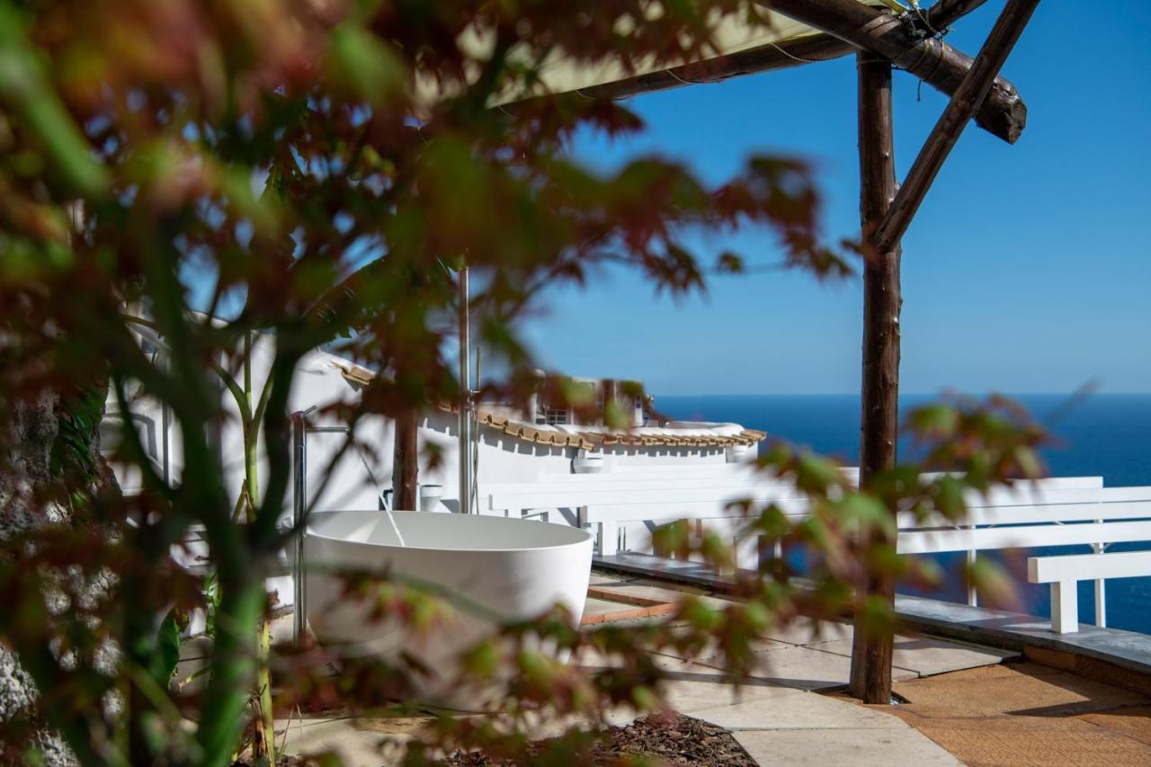 Villa La Tagliata Spectacular Jacuzzi Tub Amazing View And Private Parking Garage 포지타노 외부 사진