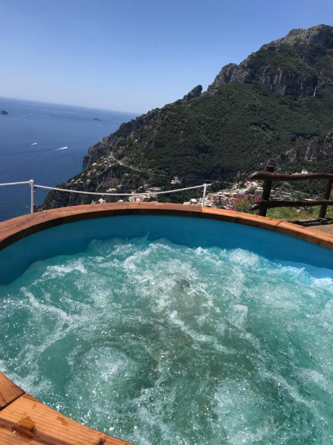 Villa La Tagliata Spectacular Jacuzzi Tub Amazing View And Private Parking Garage 포지타노 외부 사진